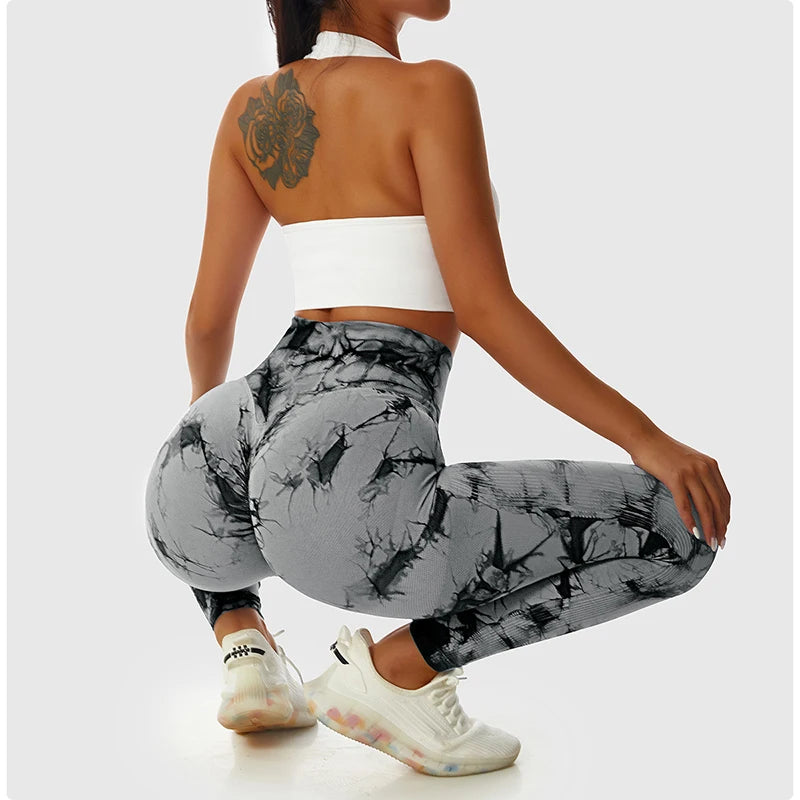 High Waist Tie Dye Leggings