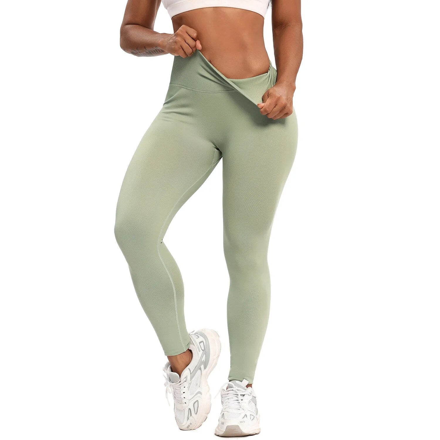 Seamless High Waist Leggings - NouvFit